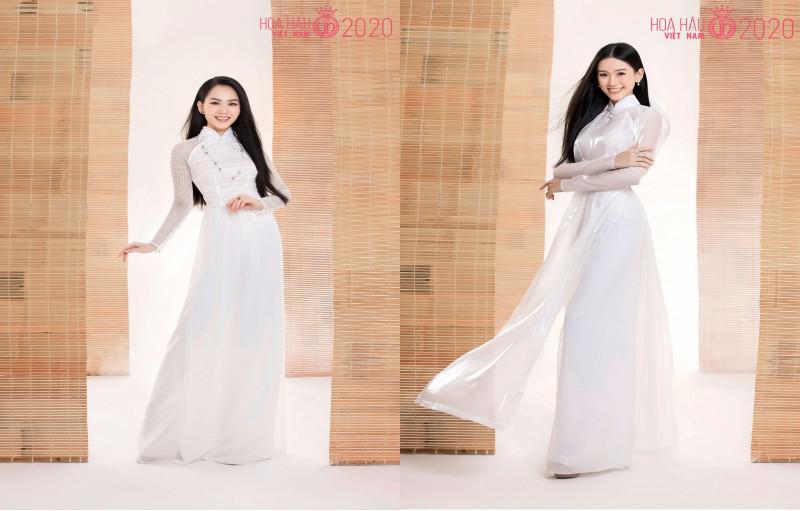 Ngắm nhìn các thí sinh Hoa hậu Việt Nam trong tà áo dài duyên dáng - 1