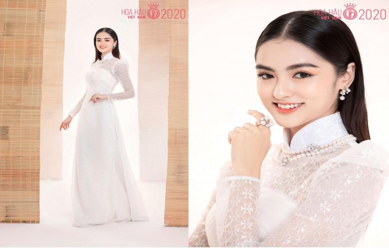 Ngắm nhìn các thí sinh Hoa hậu Việt Nam trong tà áo dài duyên dáng - 4