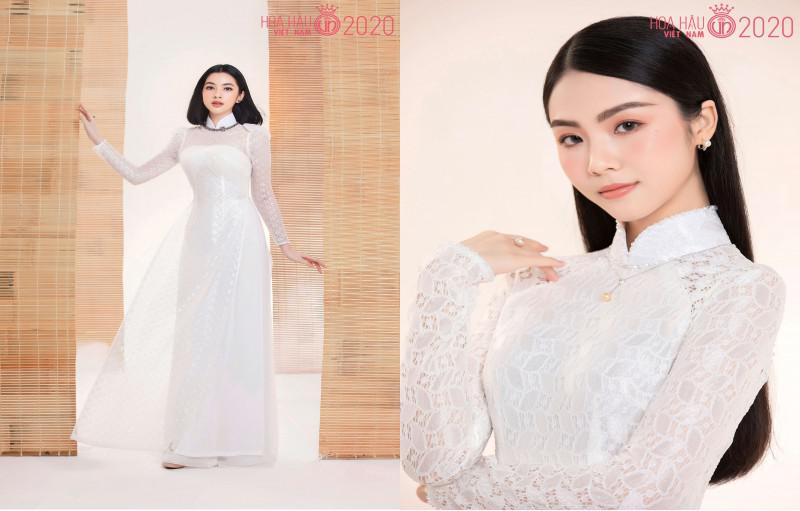 Ngắm nhìn các thí sinh Hoa hậu Việt Nam trong tà áo dài duyên dáng - 3