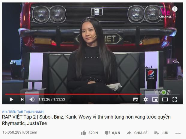 Rap Việt lập cú hattrick khi tập 3 vừa lên sóng đã giành ngay top 1 trending YouTube - 5