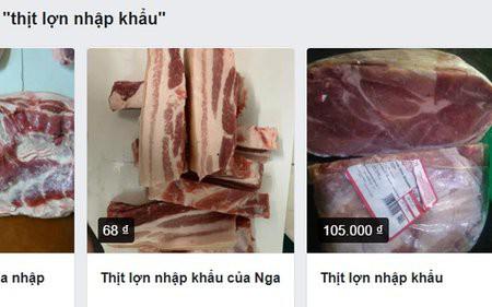 Thịt lợn &#34;siêu rẻ&#34; tràn lan trên chợ mạng - 2