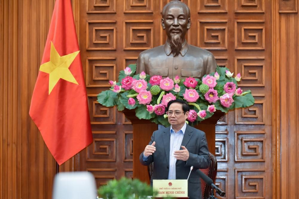 Thủ tướng Phạm Minh Chính làm việc với lãnh đạo Liên hiệp các Hội Văn học nghệ thuật Việt Nam - 1