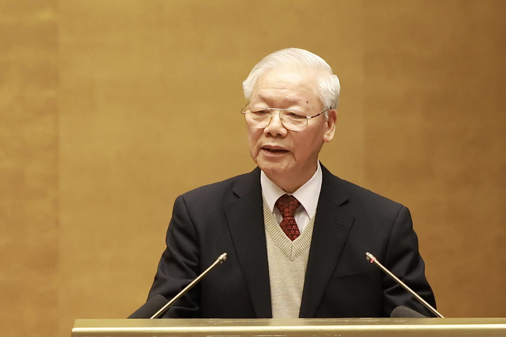 Toàn văn phát biểu của Tổng Bí thư Nguyễn Phú Trọng tại Hội nghị Văn hóa toàn quốc triển khai thực hiện Nghị quyết Đại hội đại biểu toàn quốc lần thứ XIII của Đảng - 1
