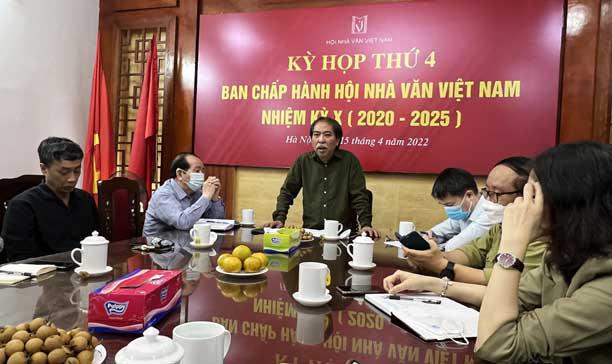 Thông báo của Ban Chấp hành Hội Nhà văn Việt Nam về kỳ họp thứ 4 khóa X - 1