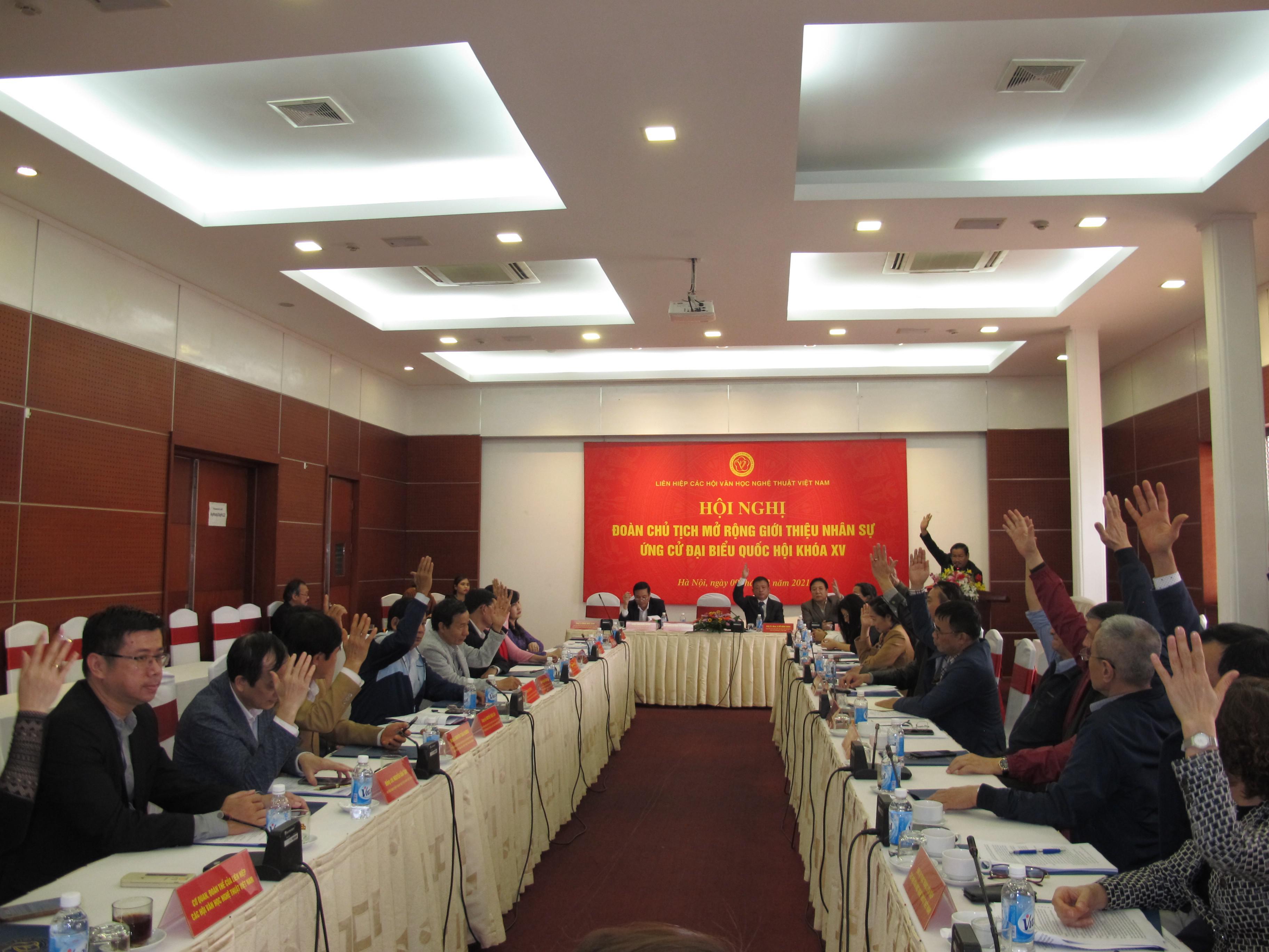 Liên hiệp các Hội Văn học nghệ thuật Việt Nam giới thiệu nhân sự ứng cử Đại biểu Quốc Hội khóa XV - 2