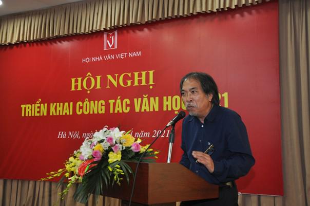 Triển khai công tác văn học: Hội nghị “mở màn” nhiệm kỳ mới của Hội Nhà văn Việt Nam: Rành mạch, toàn diện, có điểm nhấn và có giải pháp - 1