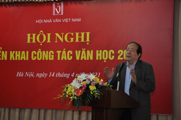 Triển khai công tác văn học: Hội nghị “mở màn” nhiệm kỳ mới của Hội Nhà văn Việt Nam: Rành mạch, toàn diện, có điểm nhấn và có giải pháp - 4