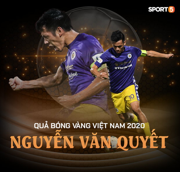 Đội trưởng Văn Quyết lần đầu tiên giành quả bóng vàng Việt Nam - 1