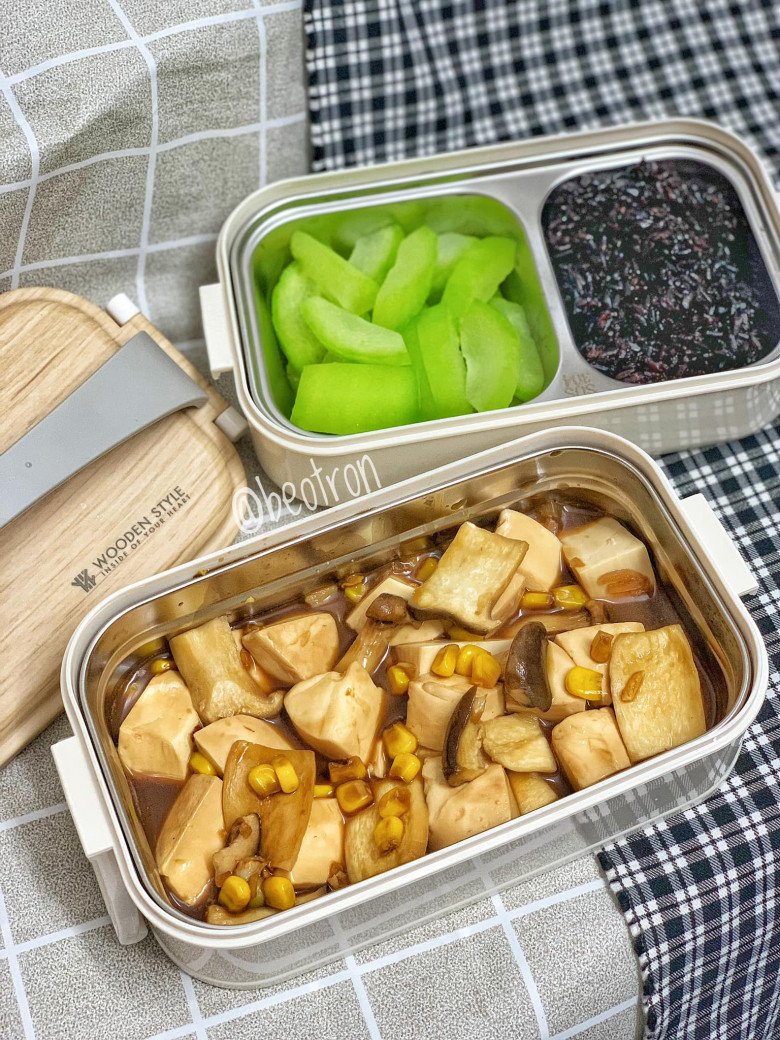 9X nấu cơm cho chồng mang đi làm để giữ dáng, có bữa chỉ 15-20 nghìn đồng mà siêu ngon - 6