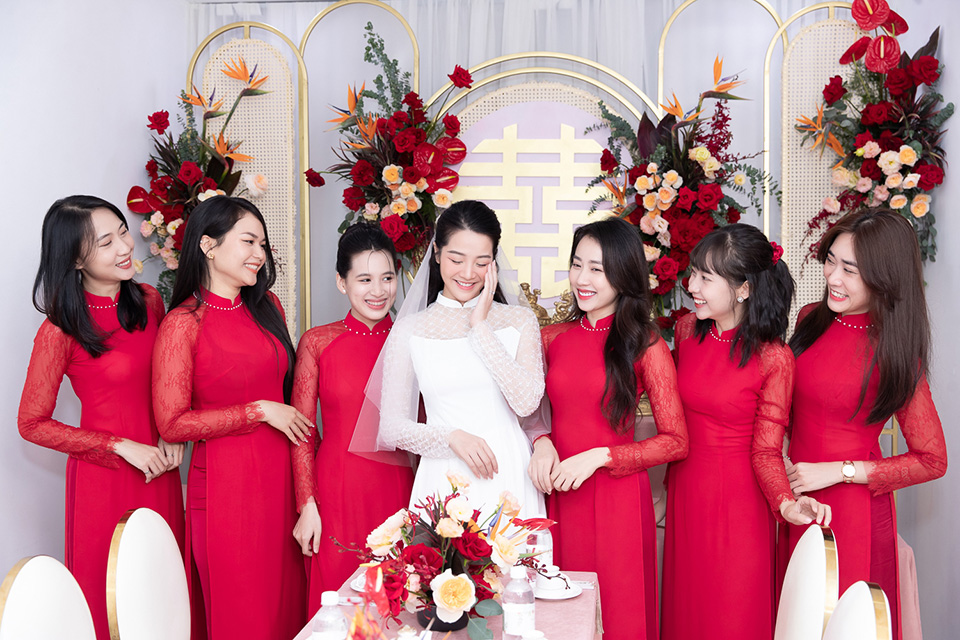 Đám cưới theo phong tục người Hoa của diễn viên Karen Nguyễn và chồng Giám đốc - 1