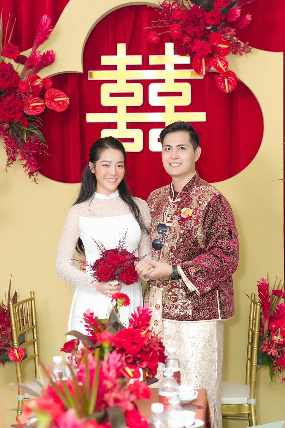 Đám cưới theo phong tục người Hoa của diễn viên Karen Nguyễn và chồng Giám đốc - 6