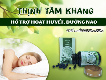 Thông tin doanh nghiệp - Không còn nỗi lo mất ngủ nhờ sự hỗ trợ từ sản phẩm Thịnh Tâm Khang