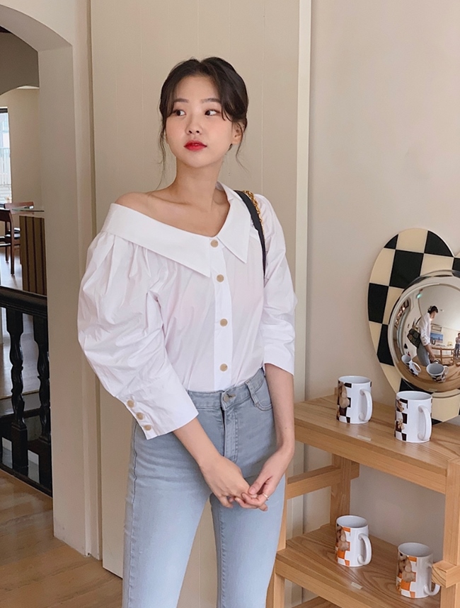 4 kiểu sơ mi trắng không nhàm chán - 4