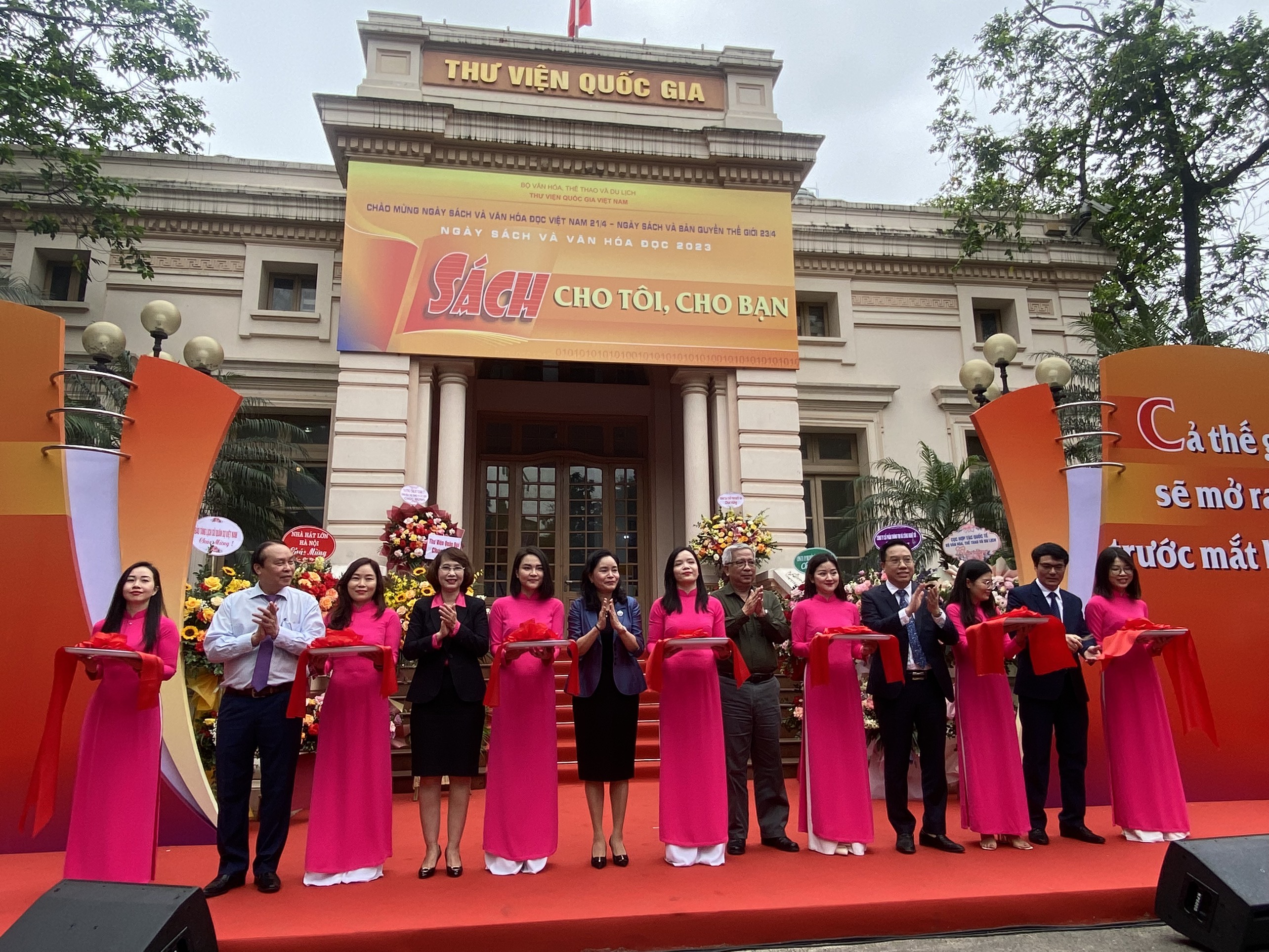 Khai mạc Ngày Sách và Văn hóa đọc 2023 tại Thư viện Quốc gia Việt Nam - 1