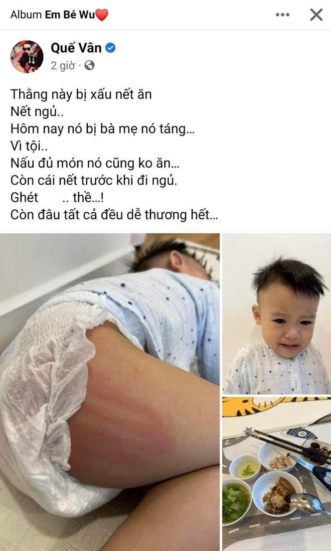 Sau khi đánh con lằn 5 ngón tay vì không ăn, Quế Vân làm món ngon xuất sắc cho bé - 1