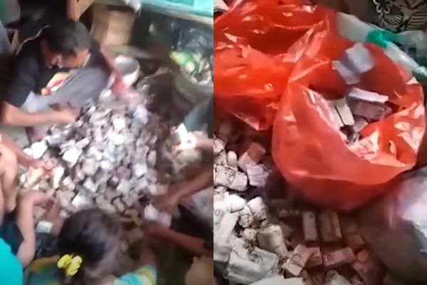 Cụ ông giấu tiền khắp nhà suốt 10 năm, con cháu đếm 18 tiếng mới xong - 1