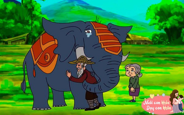 Truyện cổ tích: Con voi và người quản tượng già - 3