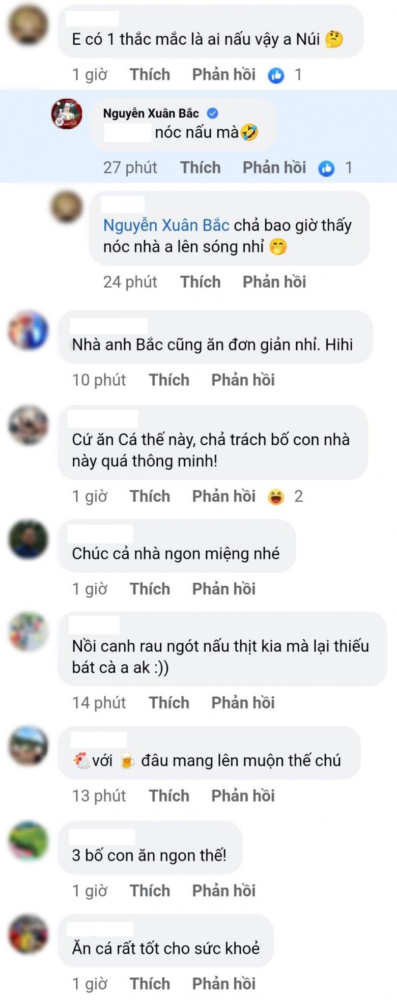 Xuân Bắc khoe bữa cơm của 3 bố con do "nóc nhà" nấu, dân mạng hài hước: Nhìn cái nồi là biết lười rửa bát! - 3