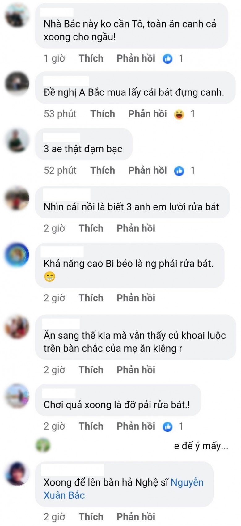 Xuân Bắc khoe bữa cơm của 3 bố con do "nóc nhà" nấu, dân mạng hài hước: Nhìn cái nồi là biết lười rửa bát! - 4