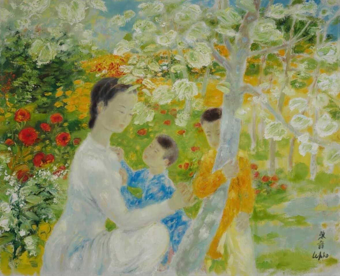 Đấu giá hai bức tranh họa sĩ Lê Phổ tại Sotheby's New York (Mỹ) - 2