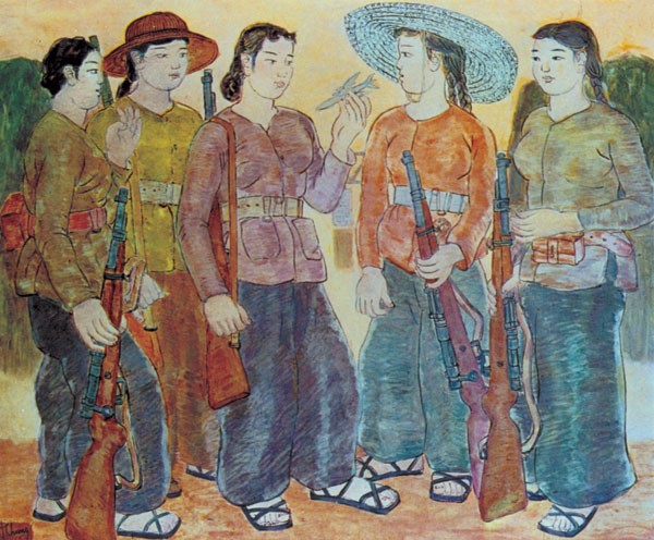 Hoạ sĩ Nguyễn Tiến Chung - Hòn ngọc làng quê - 3