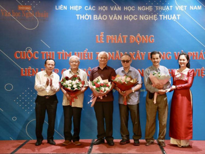 Tâm điểm dư luận - Phát động Cuộc thi Tìm hiểu 75 năm xây dựng và phát triển Liên hiệp các Hội Văn học nghệ thuật Việt Nam