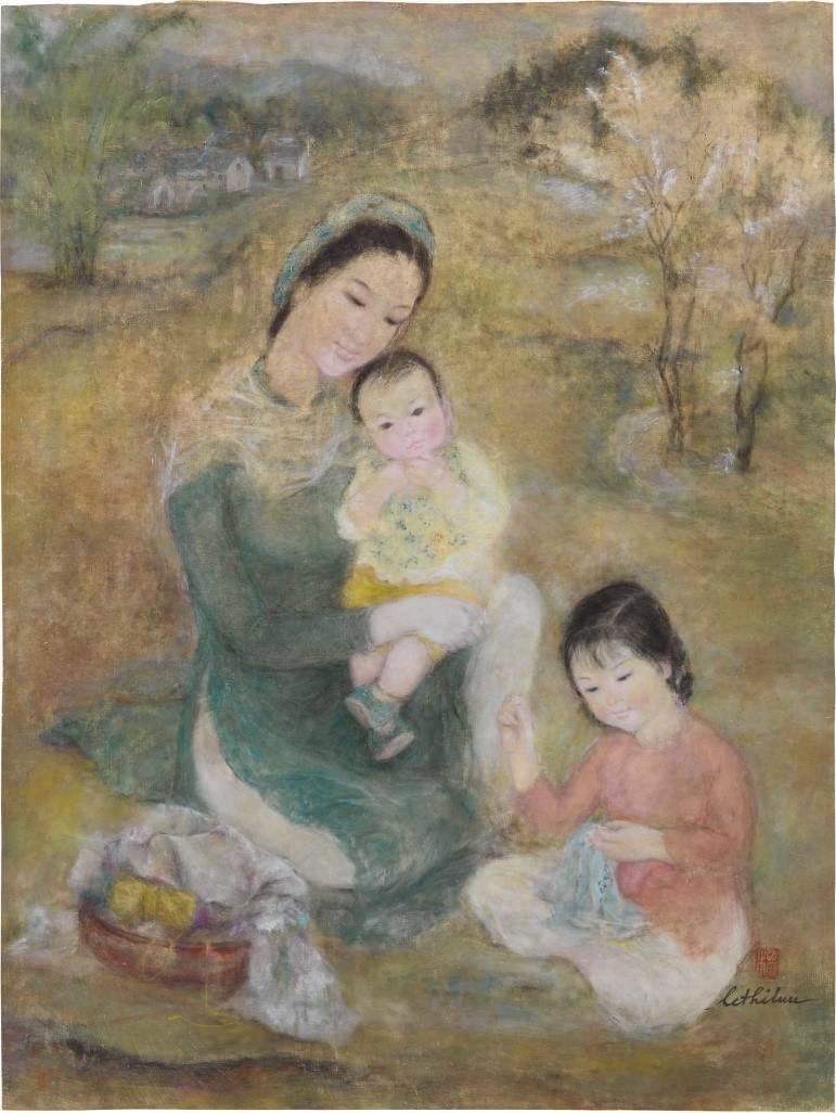 Lê Thị Lựu - Nữ họa sĩ tài danh của hội họa nước nhà - 5