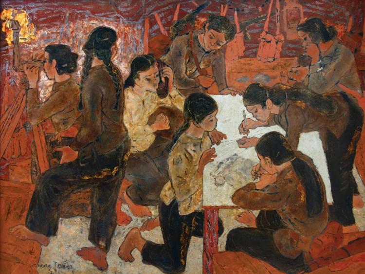 Họa sĩ Hoàng Trầm: Người Thầy mẫu mực