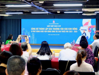 Tin Tức - Công bố thành lập Giải thưởng Văn học Kim Đồng