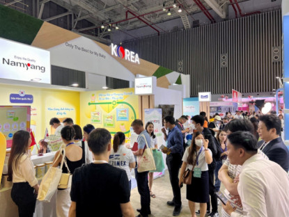 Thông tin doanh nghiệp - Sản phẩm Hàn Quốc dành cho bé được đón chào nồng nhiệt tại Vietbay Fair