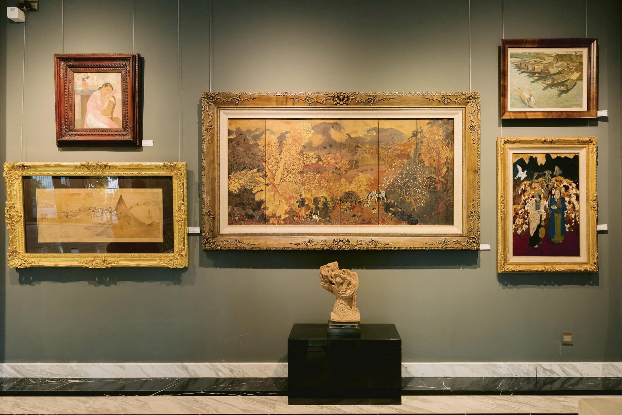 Ấn tượng những tác phẩm hội họa độc đáo, quý giá tại Bảo tàng nghệ thuật Quang San - 7