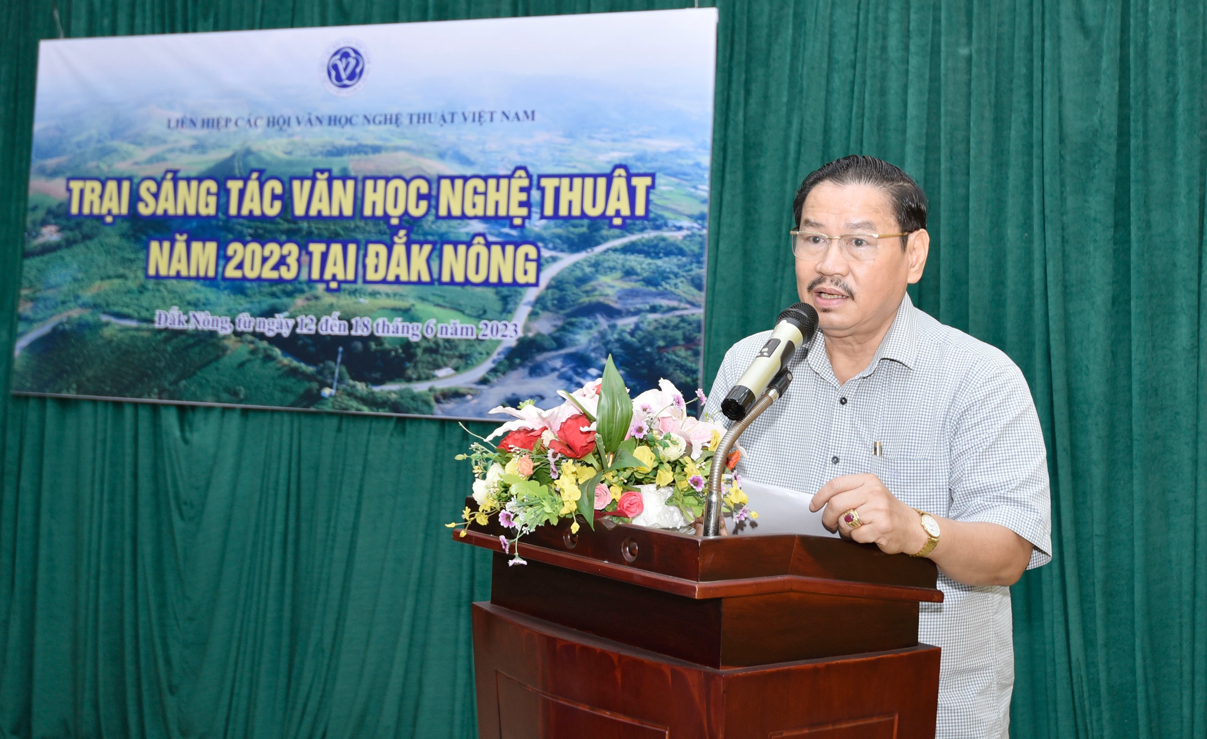 Khai mạc Trại sáng tác Văn học nghệ thuật năm 2023 tại Đắk Nông - 2