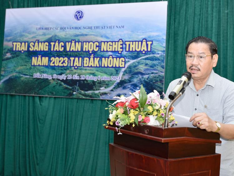 Khai mạc Trại sáng tác Văn học nghệ thuật năm 2023 tại Đắk Nông