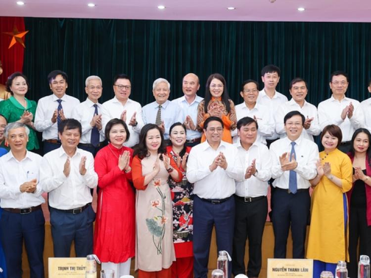 Thủ tướng Chính phủ làm việc với Hội Nhà báo Việt Nam