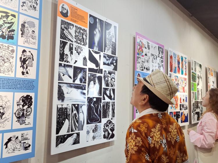 Trưng bày hơn 1000 tác phẩm minh họa báo chí xuất bản Việt Nam