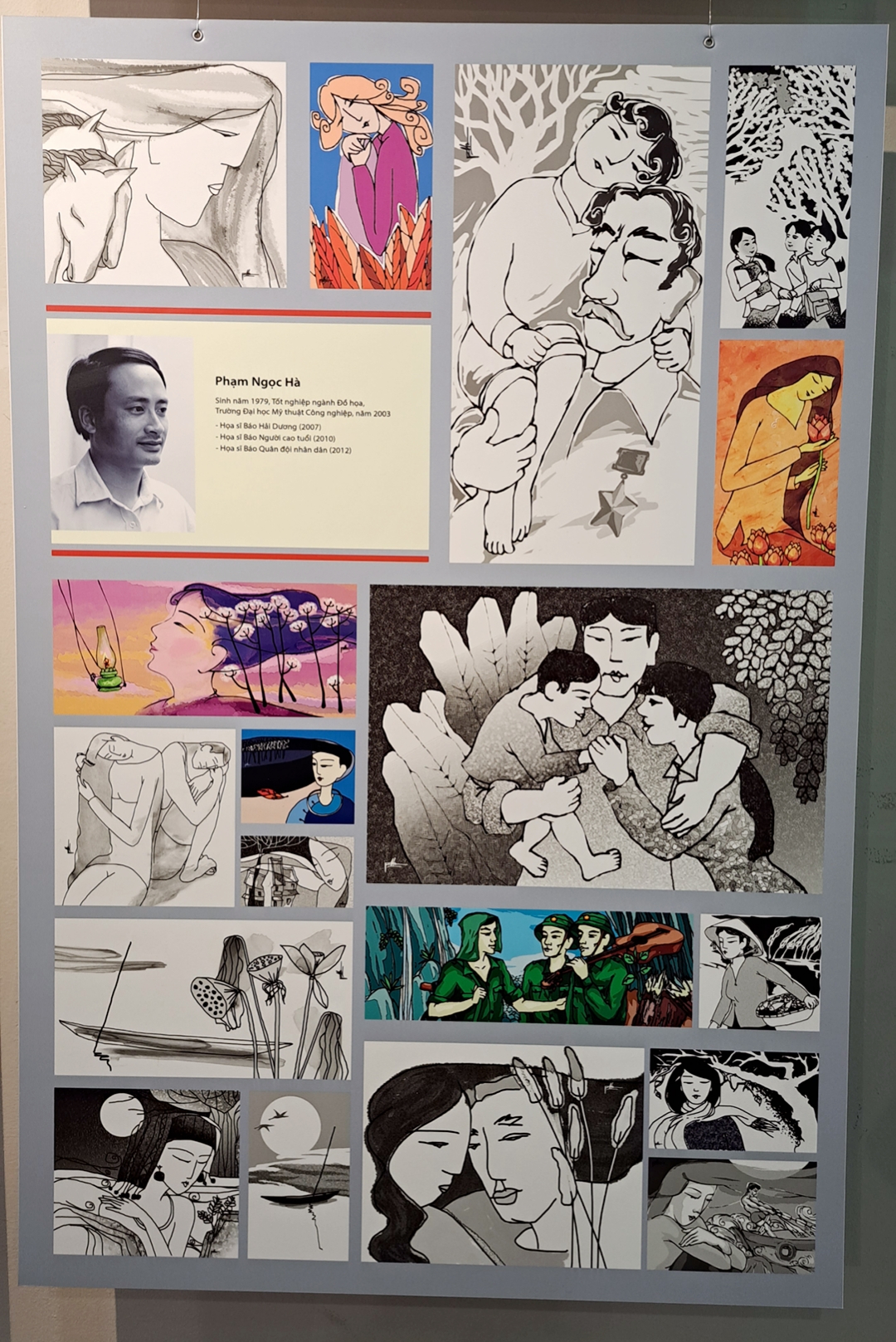 Trưng bày hơn 1000 tác phẩm minh họa báo chí xuất bản Việt Nam - 9