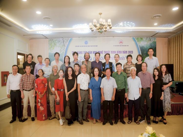 Khai mạc Trại sáng tác Văn học nghệ thuật năm 2023 tại Ninh Bình