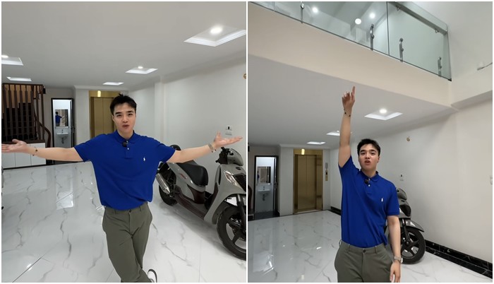 Ở chung cư view Hồ Tây nửa năm đã chán, nam TikToker tậu luôn nhà đất 7 tầng giữa Thủ đô cho bố mẹ - 7