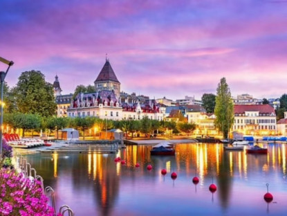 Thành phố đáng sống ở Thuỵ Sĩ gây mê hoặc du khách