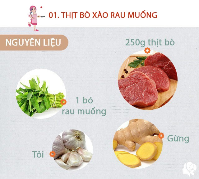 Hôm nay nấu gì: Cơm tối chỉ 3 món nhưng ngon, nhớ nấu cơm nhiều kẻo bị thiếu - 2