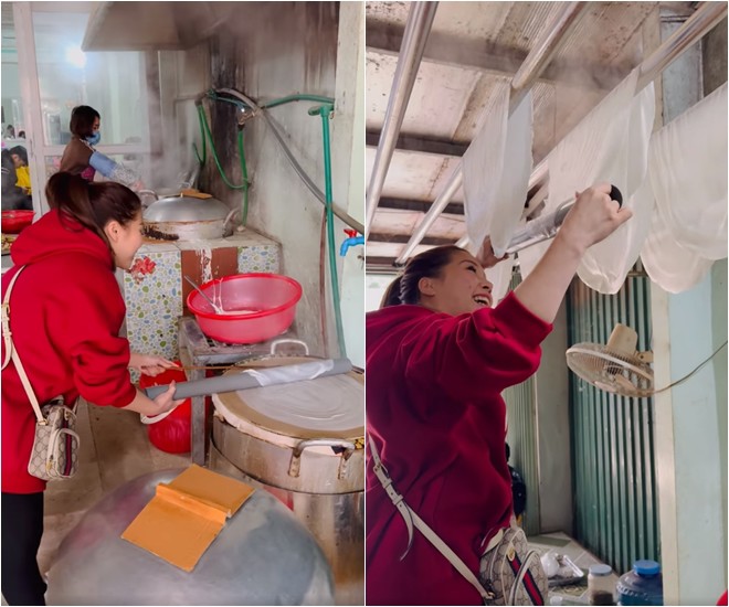 Vợ Hồng Đăng làm món Hàn Quốc đẹp mắt cho con, 2 ái nữ thủ thỉ &#34;ngon hơn ngoài hàng nhiều&#34; - 7