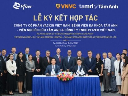 Thông tin doanh nghiệp - Pfizer Việt Nam, VNVC và Tâm Anh hợp tác nâng cao giải pháp chăm sóc sức khỏe