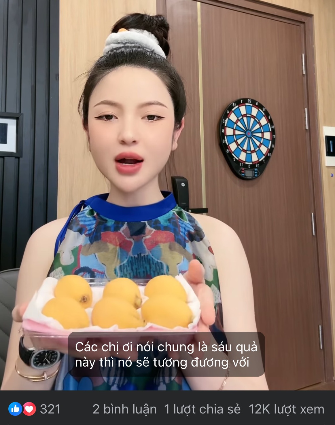 Bà bầu Chu Thanh Huyền chi nửa triệu mua loại quả mọc dại này về bồi bổ, ăn xong chê lên chê xuống - 1