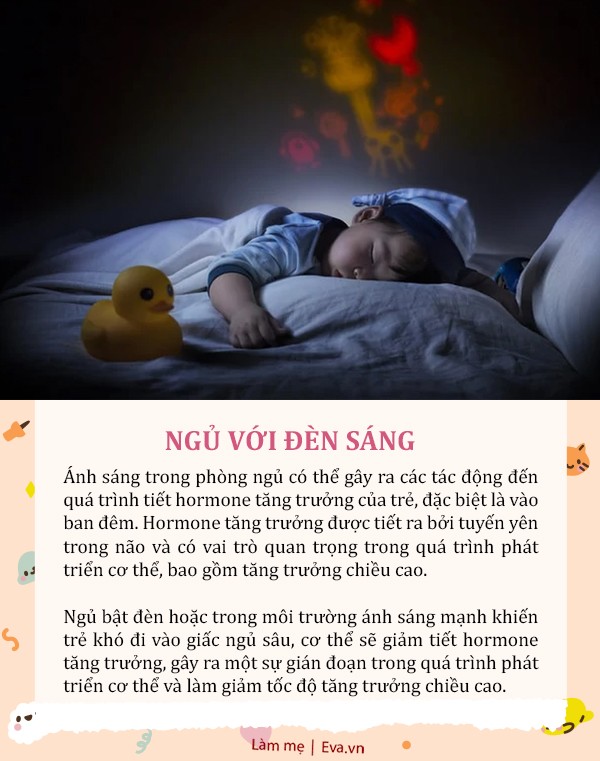 6 thói quen ngủ không tốt cho sức khỏe trẻ sơ sinh - 6