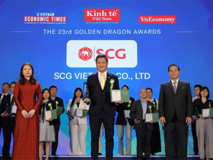 Thông tin doanh nghiệp - SCG nằm trong top 10 doanh nghiệp FIEs tiêu biểu tại Lễ trao giải Rồng Vàng 2023-2024