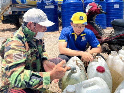 Thông tin doanh nghiệp - Larue mang nước sinh hoạt về với Tiền Giang