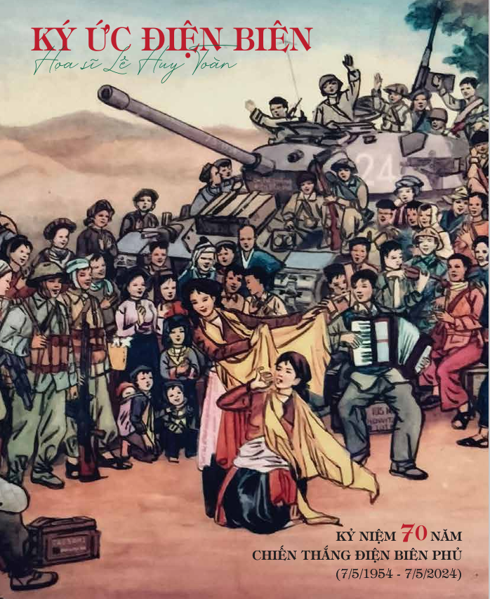 Trưng bày 70 tác phẩm của hoạ sĩ Lê Huy Toàn trong triển lãm “Ký ức Điện Biên” - 1