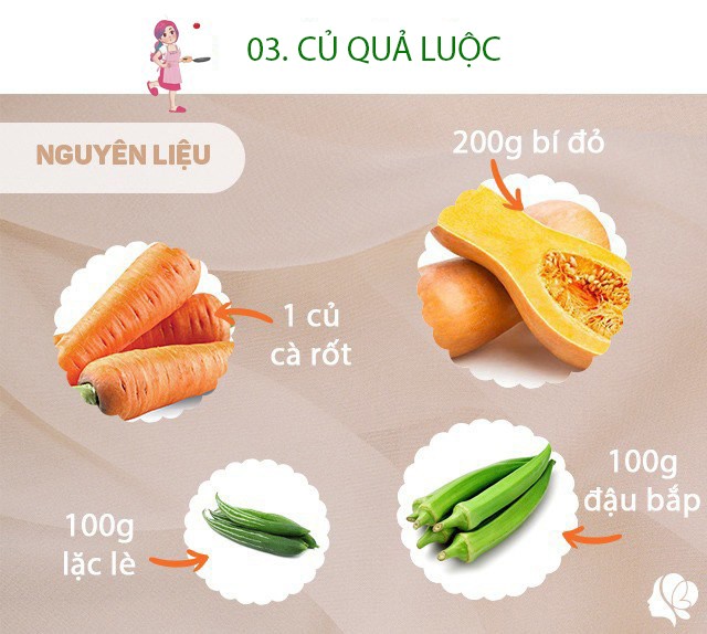 Hôm nay ăn gì: Bữa cơm 4 món hấp dẫn, thanh mát cho chiều 30/4 - 5