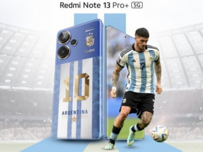 Công nghệ - Trình làng Xiaomi Redmi Note 13 Pro Plus WC cho fan bóng đá