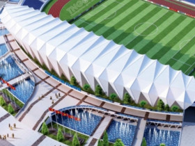 Tỉnh nào ở Việt Nam đang xây dựng sân vận động đạt chuẩn quốc tế, vốn đầu tư hơn 500 tỷ đồng?